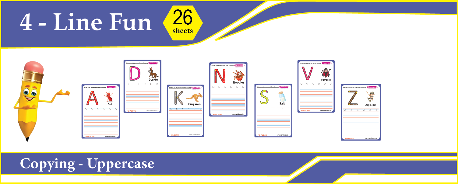 4 line fun - Copying - Uppercase