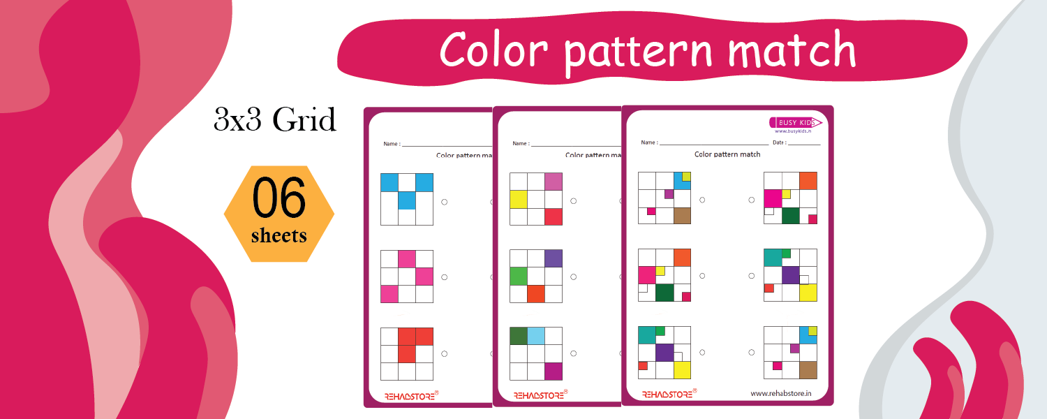 Colour Pattern Match - 3 x 3