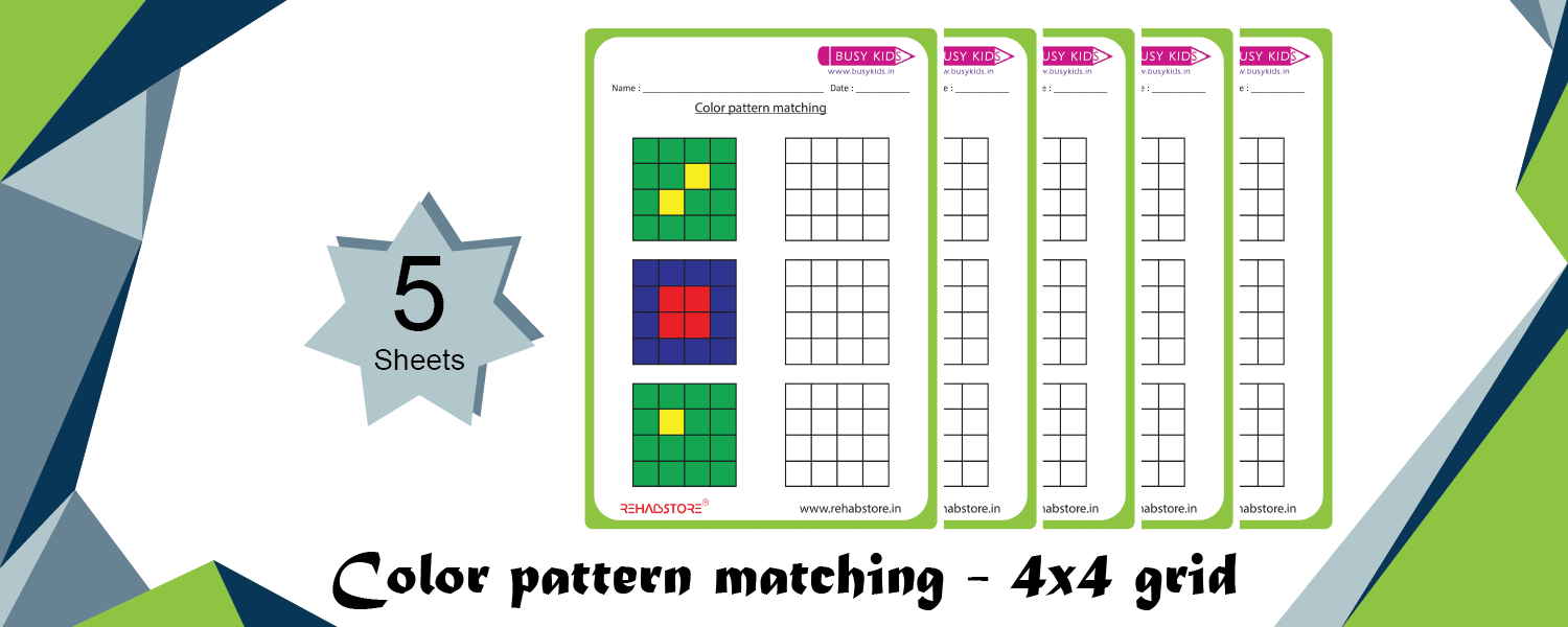 Colour Pattern Matching - 4 x 4