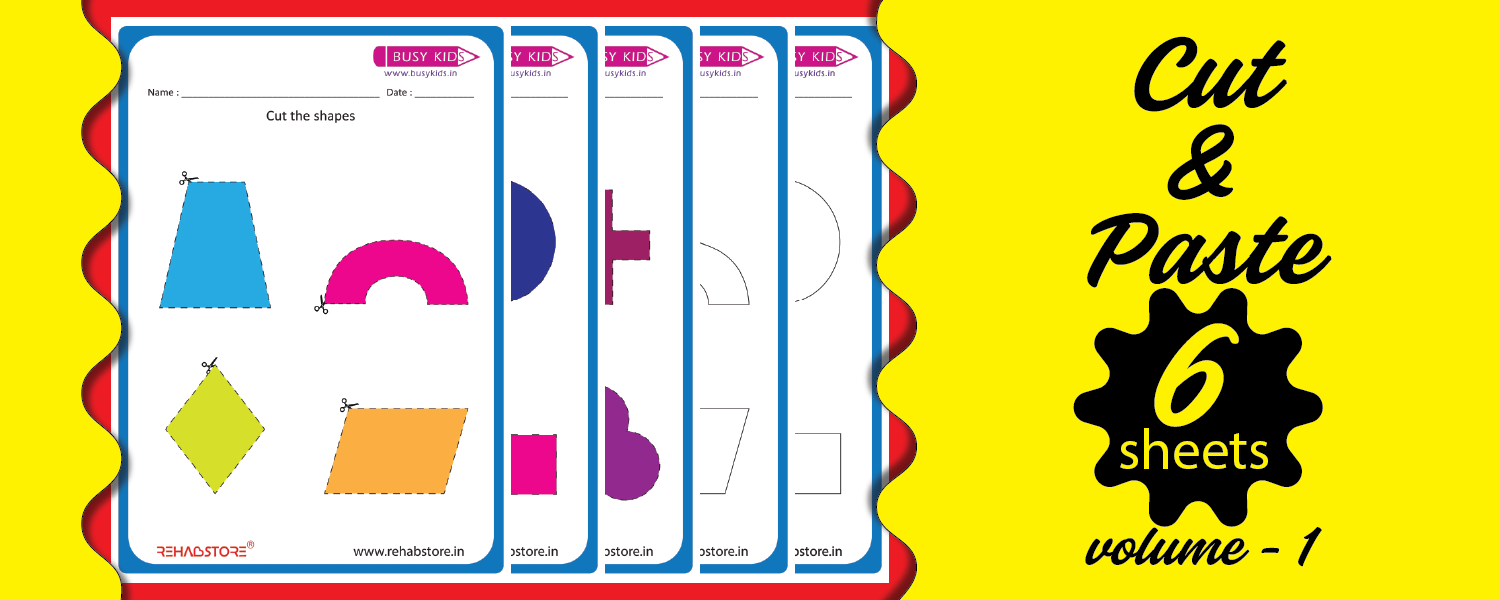 Cut and Paste (Vol 1) Worksheet