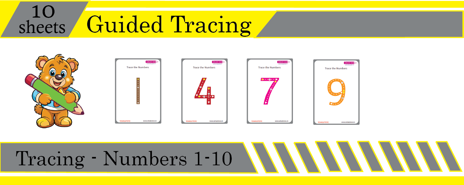 Guided Tracing - Number (1 to 10)