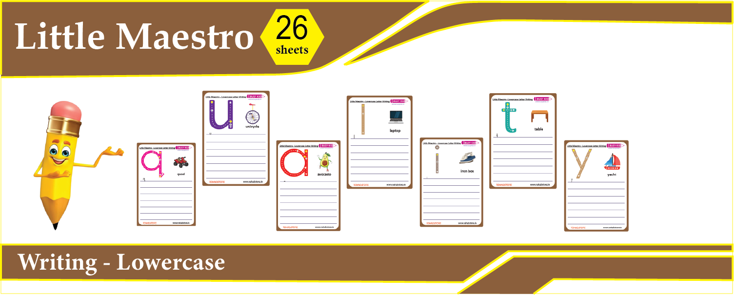 Little Maestro – Writing – Lowercase