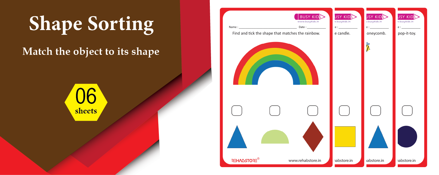 Match the Objects to Its Shape