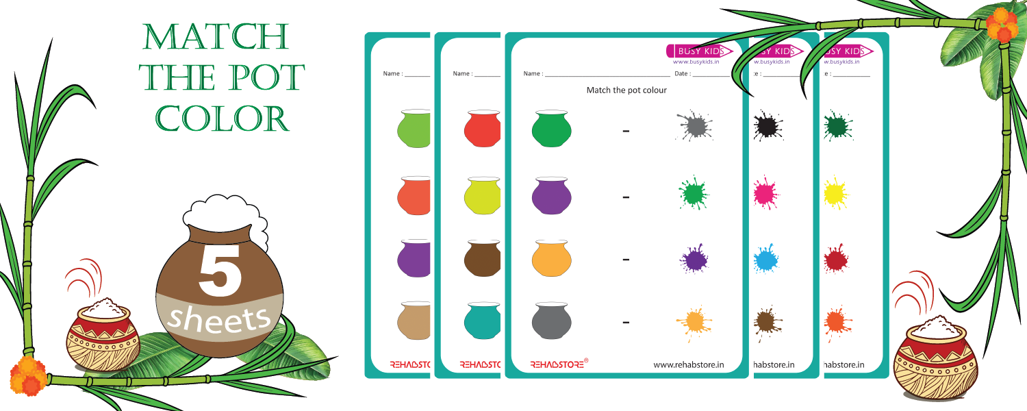 Match the Pot colour