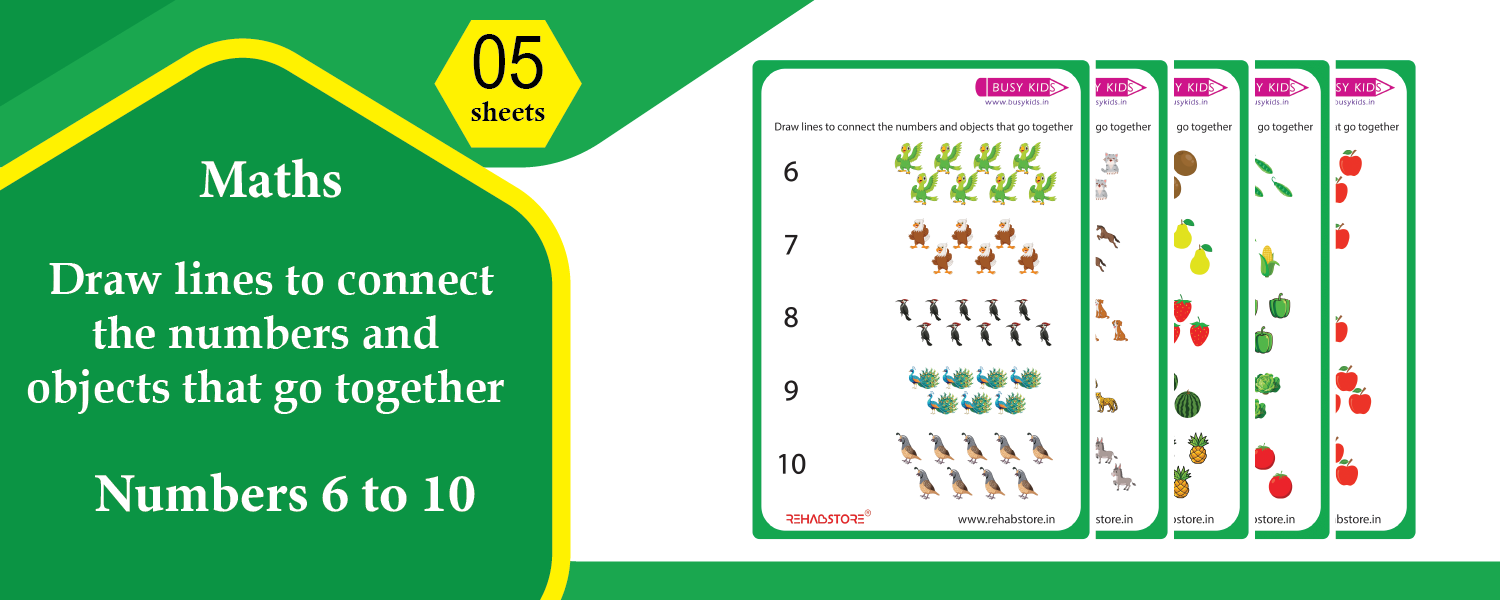 Number with Object – 6 to 10