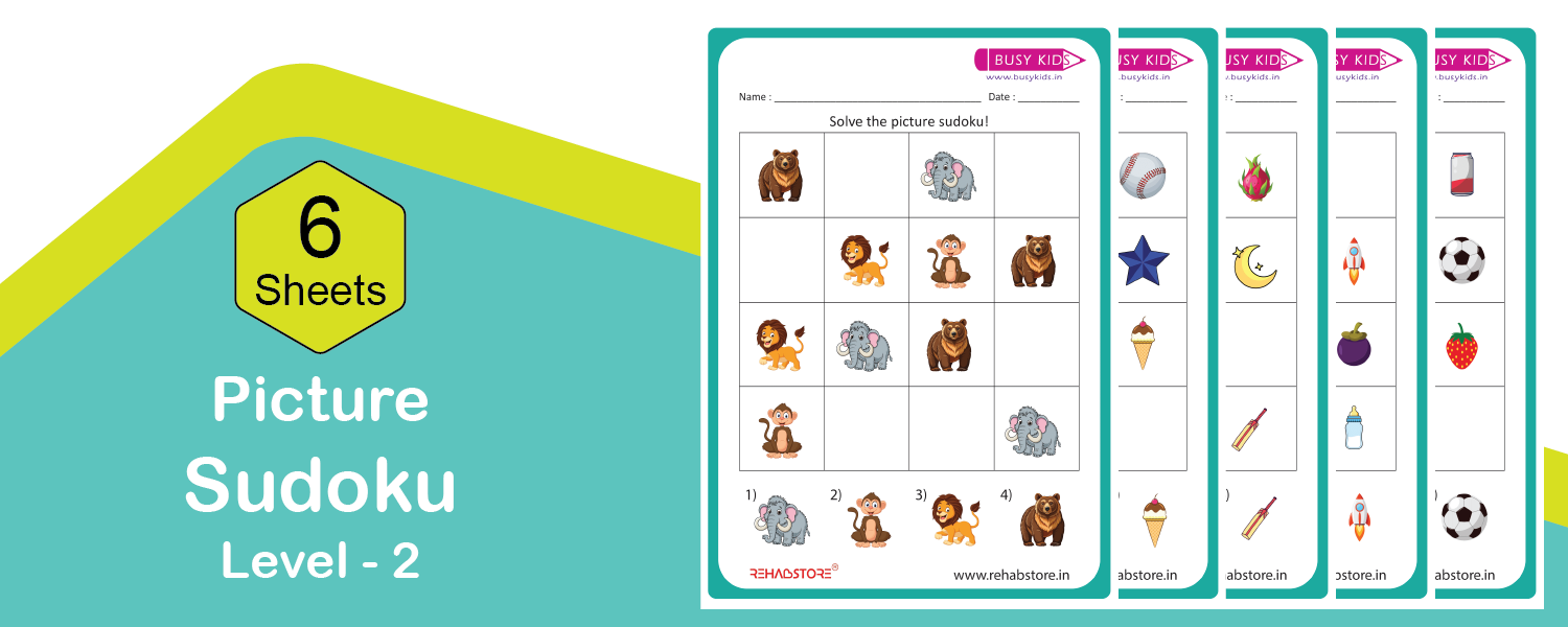 Picture Sudoku - 4 x 4 (Level 2)