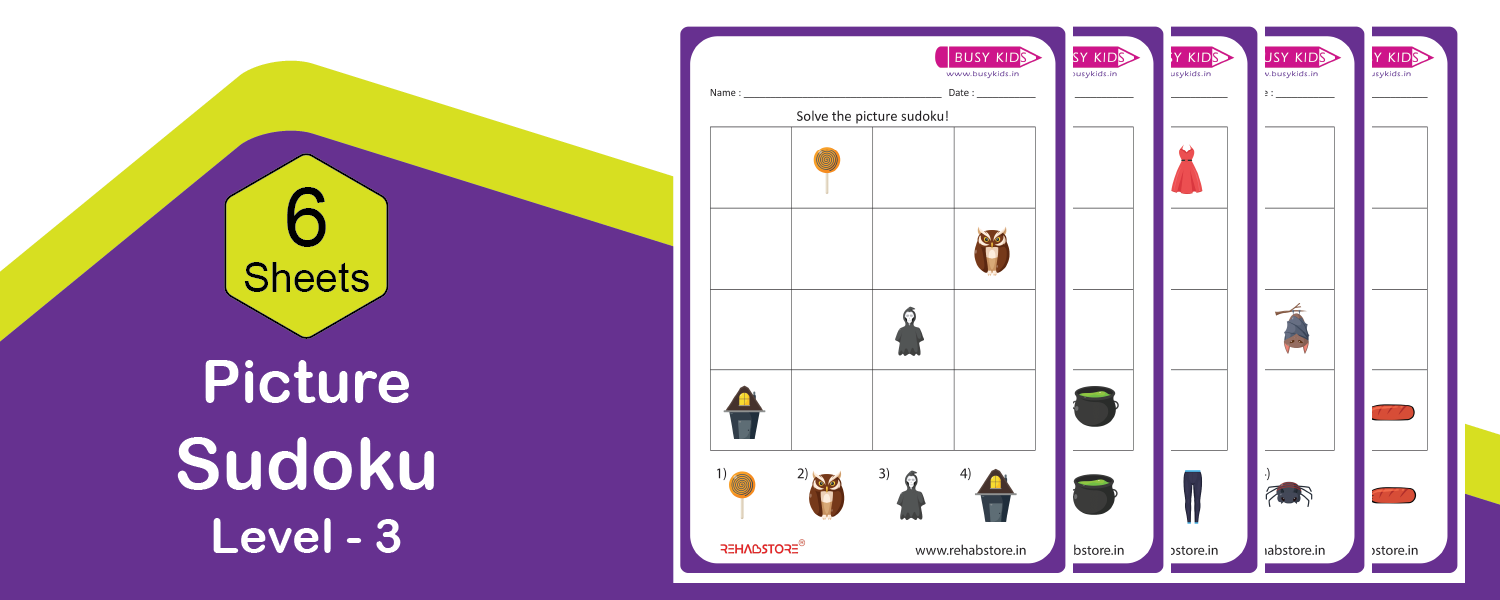 Picture Sudoku - 4 x 4 (Level 3)