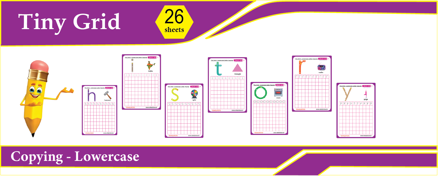 Tiny Grid – Copying – Lowercase